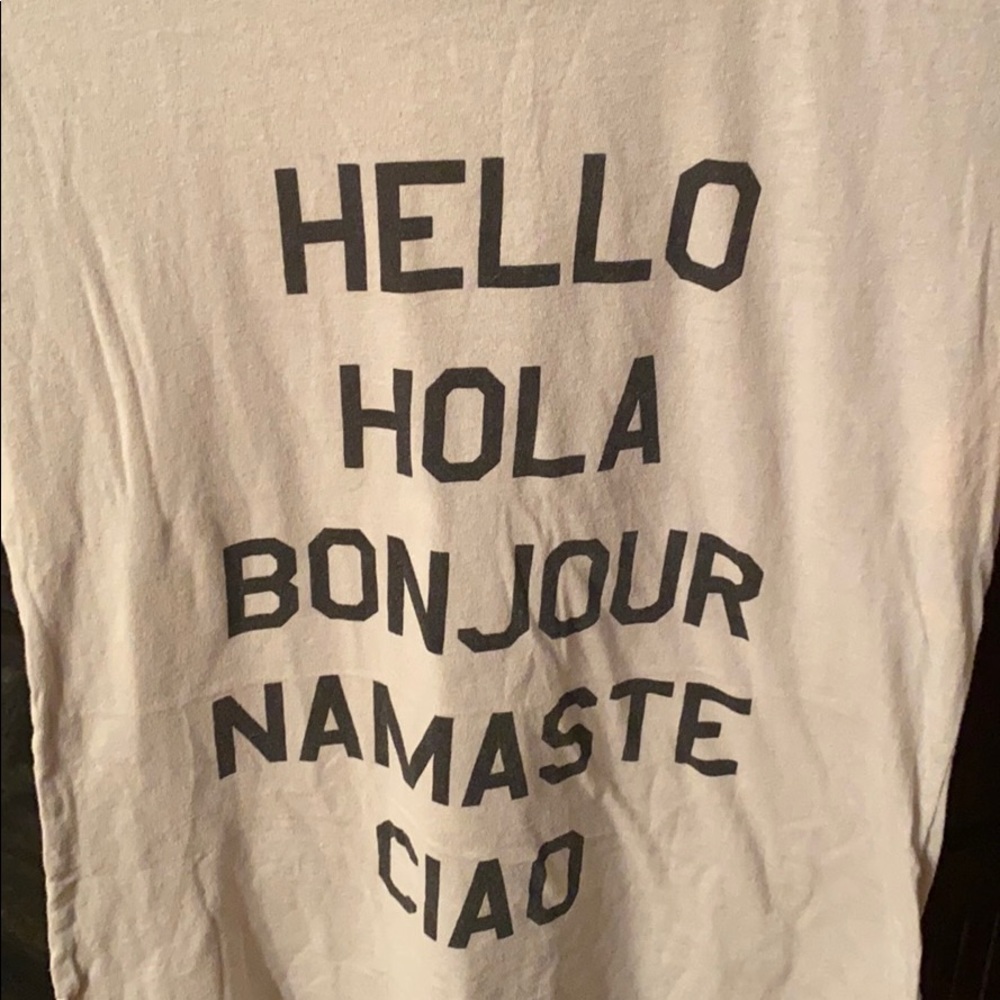 Vintage wear tee